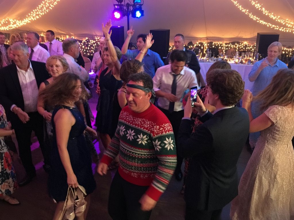 Dansgolvet på julbordet